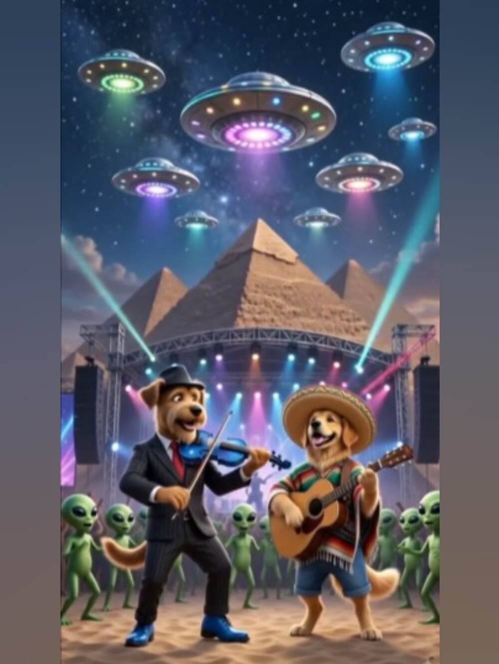 ROCK ME PYRAMID ⭐ BROWNIE DOG LIVE SHOW EVENT #maserearth - Picture 5 of 16